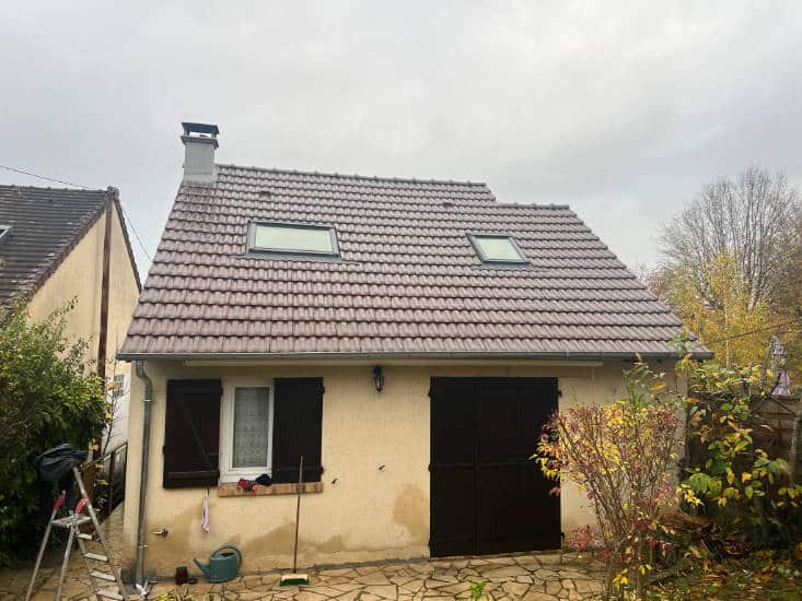 Rénovation d'une toiutre en tuiles à Chevreuse
